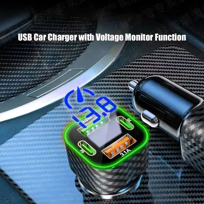 Dual USB-C Car Charger